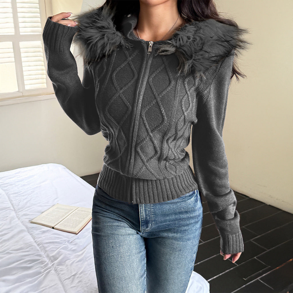 Long Sleeve Sweater Coat