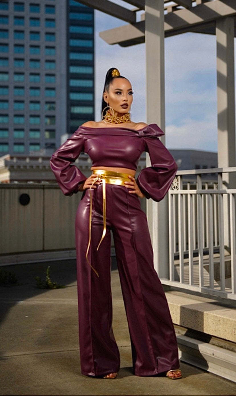 Fashion Leather Suit