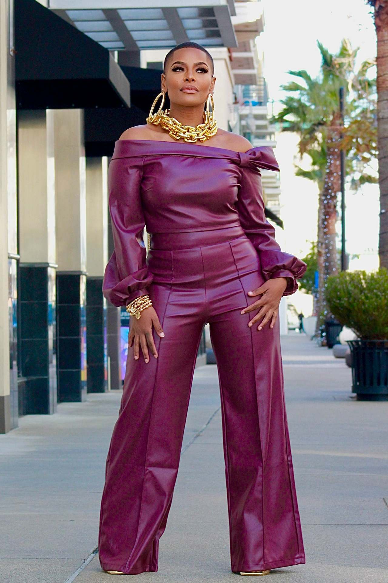 Fashion Leather Suit