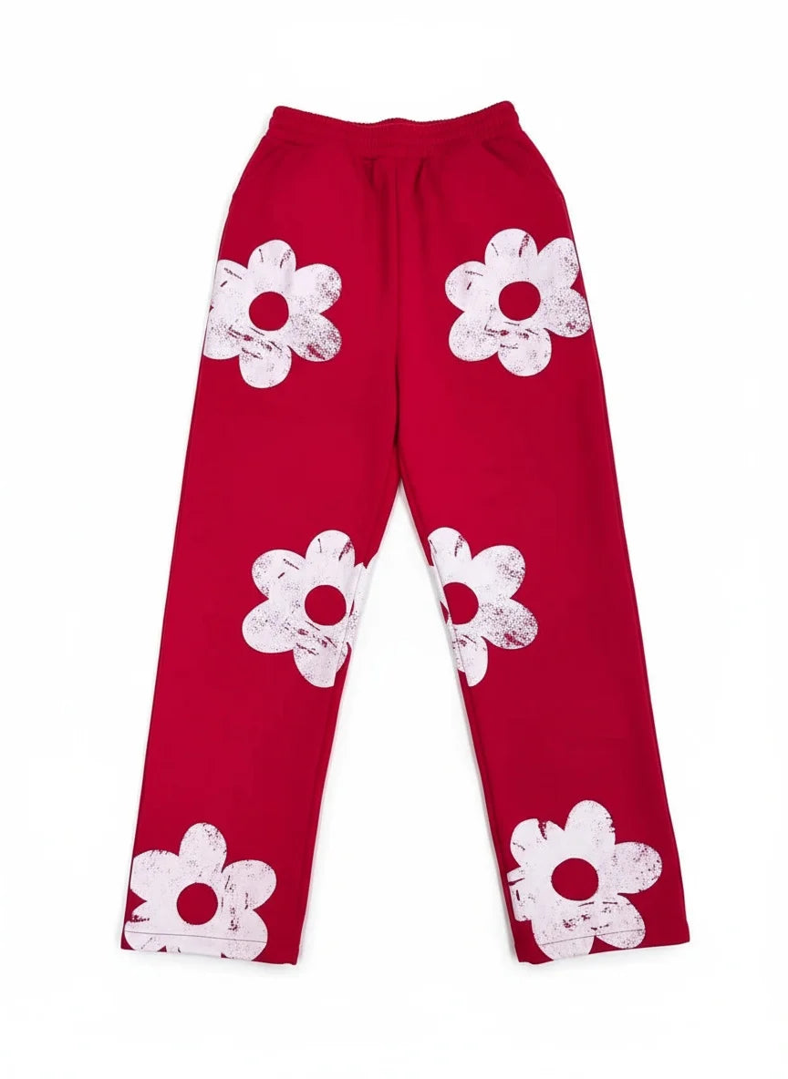 hooded zipper & sweatpants set