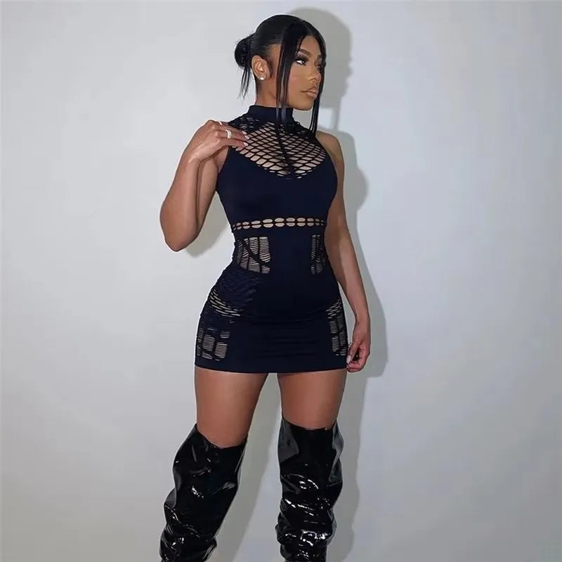 Plus Size See Through Bodysuit