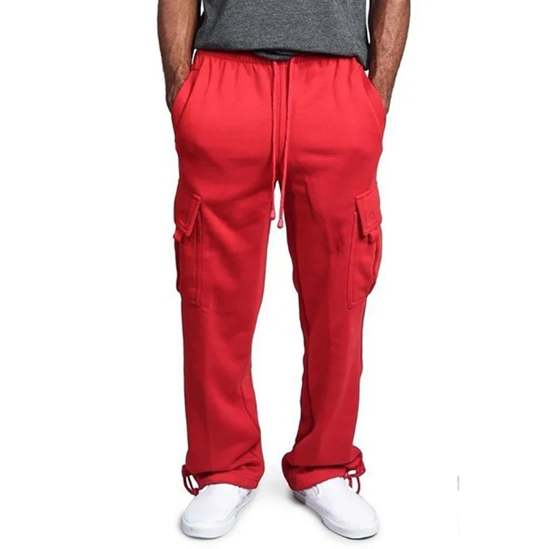 Drawstring Sweatpants with Pockets