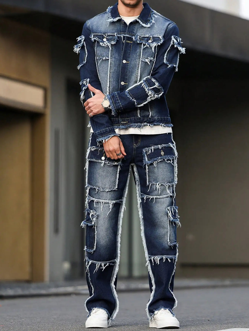 Men’s Denim Suit