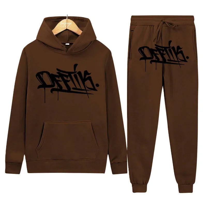 two-piece sweatsuit