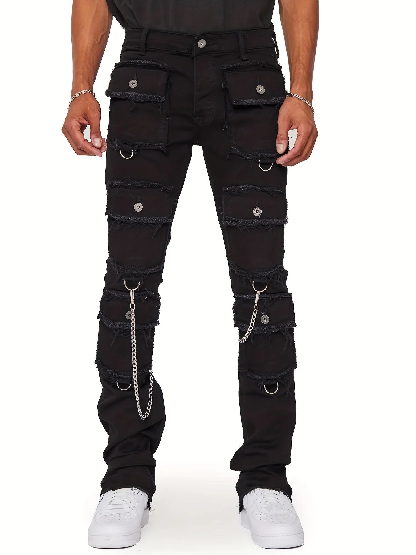 Men’s Stretch Straight-leg Jeans