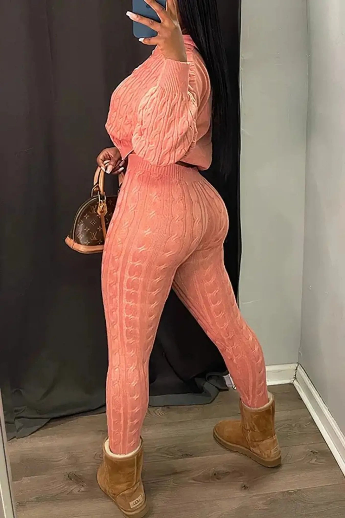 Leggings Casual Long Sleeve Outfit