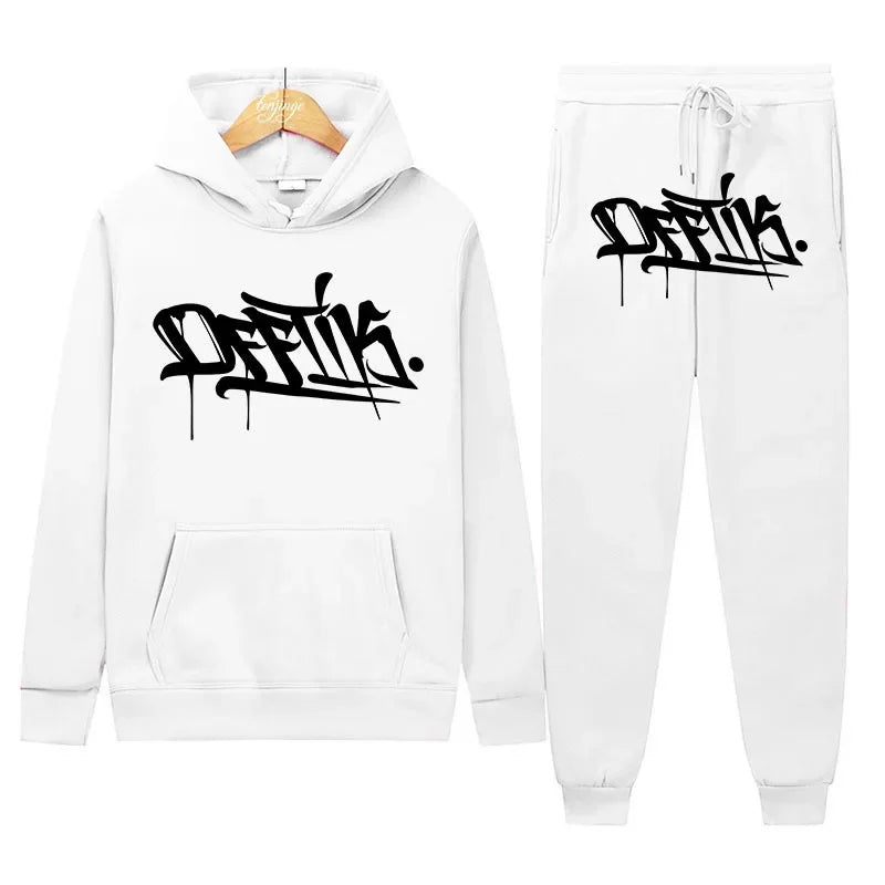 two-piece sweatsuit