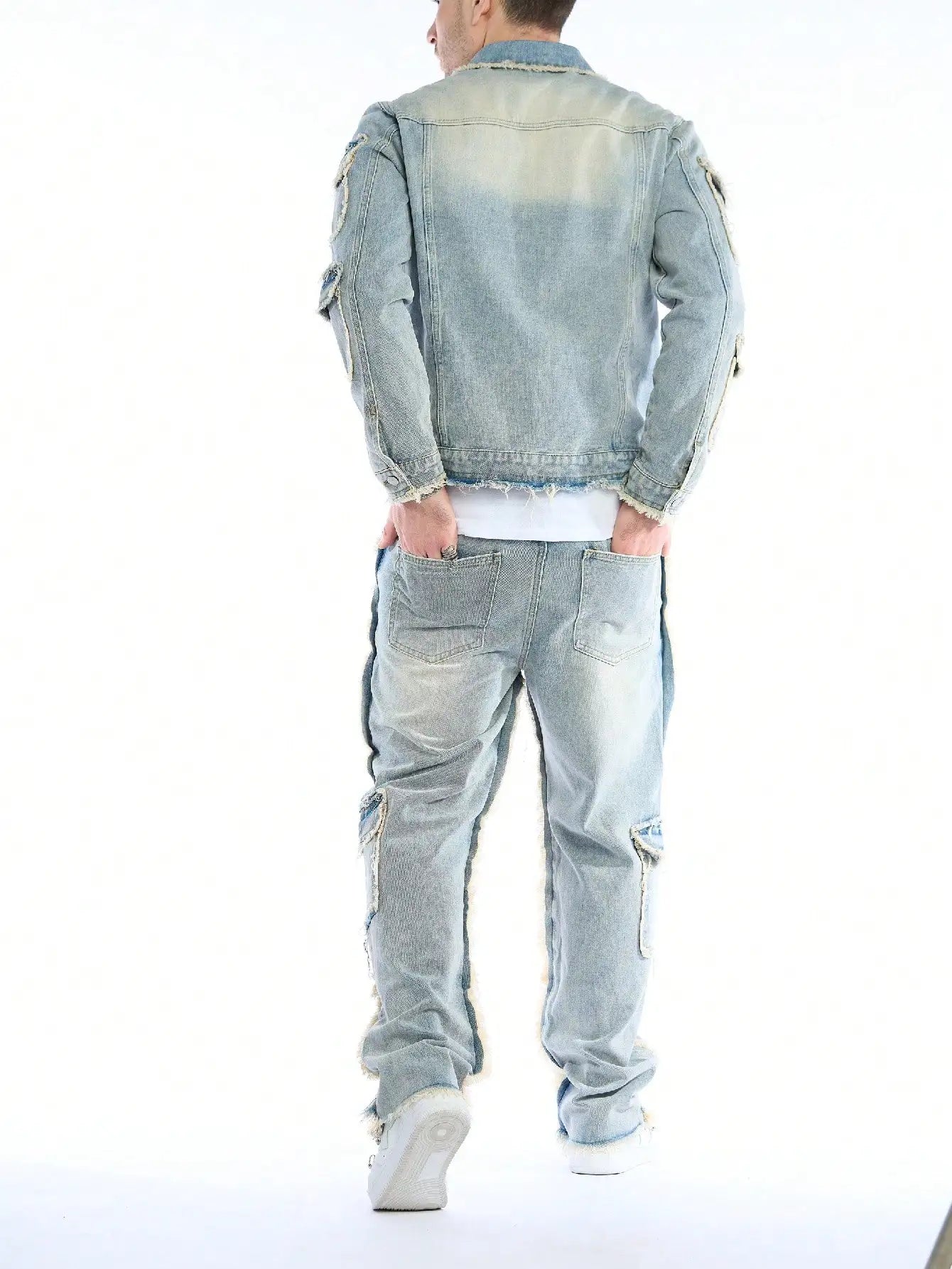 Denim Two-Piece Set (Jeans + Denim Jacket)