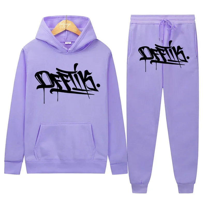 two-piece sweatsuit