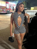 Polka Dot Two Piece Bodysuit