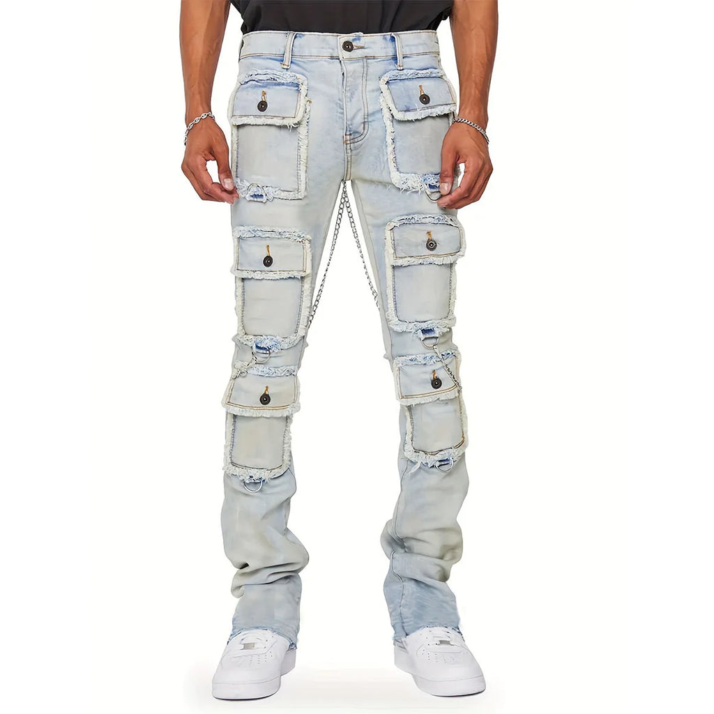 Men’s Stretch Straight-leg Jeans