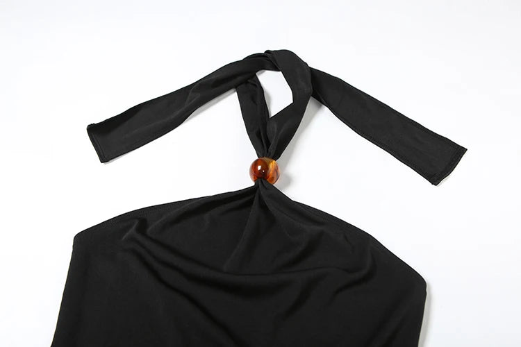 Black Off Shoulder Party Dress