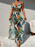 3 Piece Halter Swimming Suit
