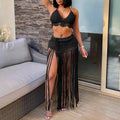 Women's Two Piece Swimsuit Beach Cover Up