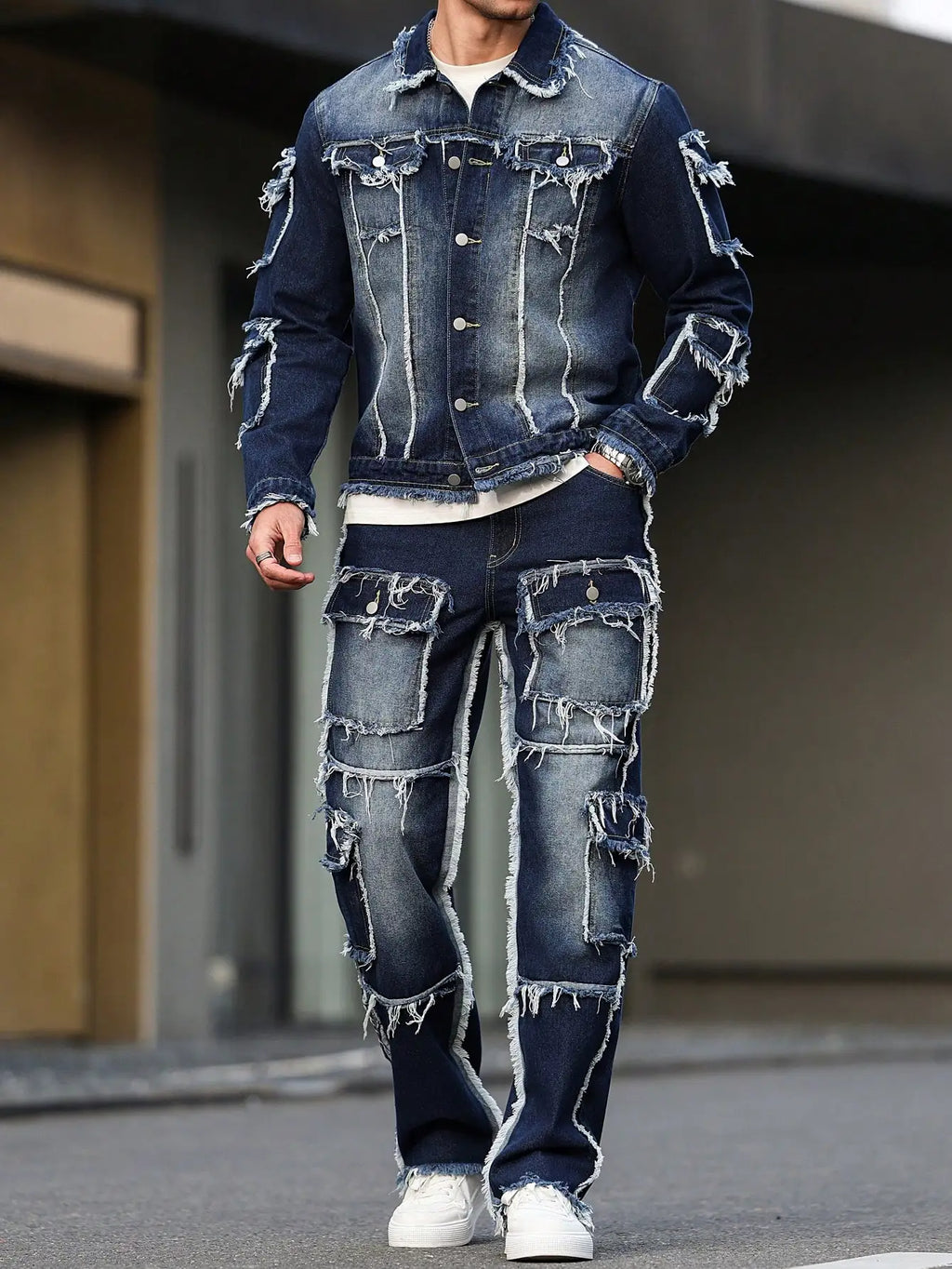 Men’s Denim Suit