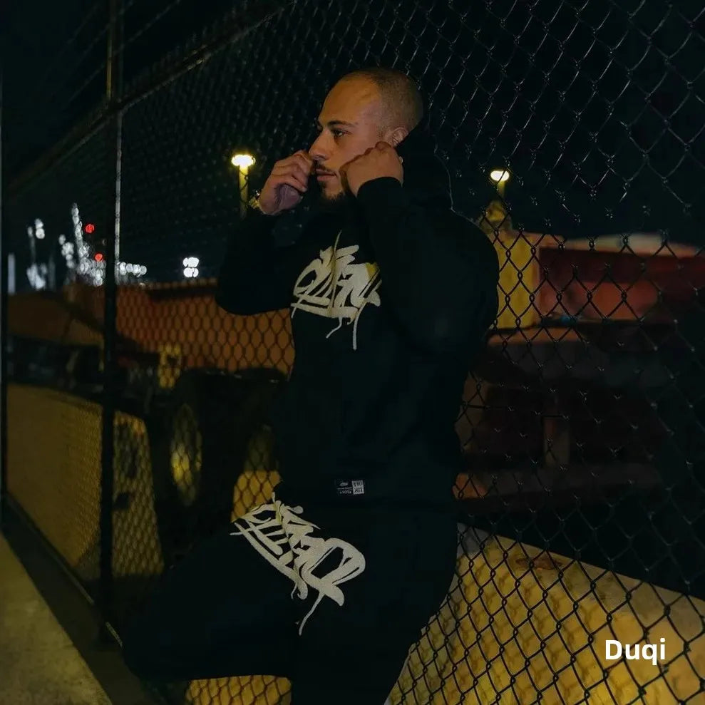 two-piece sweatsuit