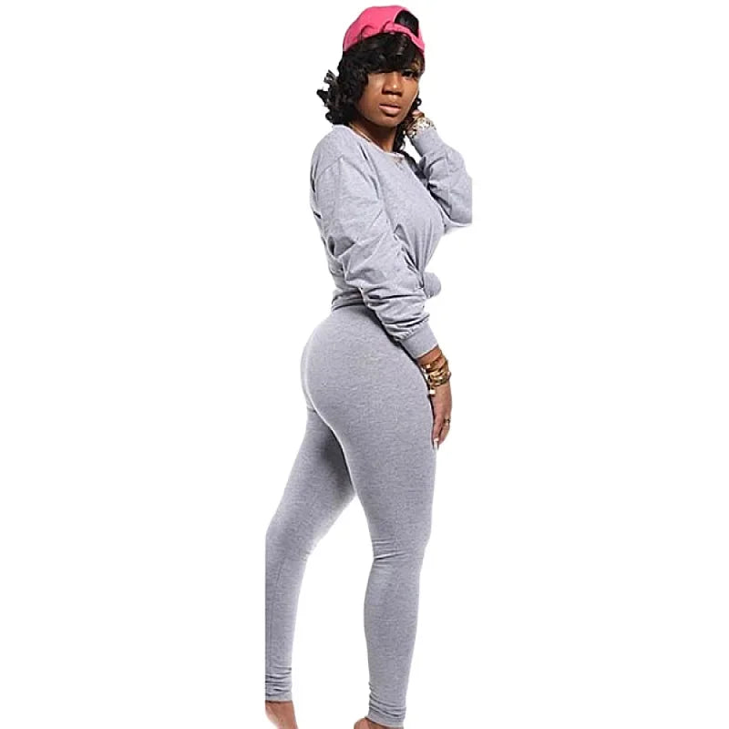 stacked leggings outfit set