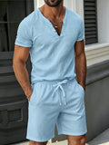 Men's cotton linen outfit