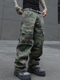 Men's camouflage utility jeans