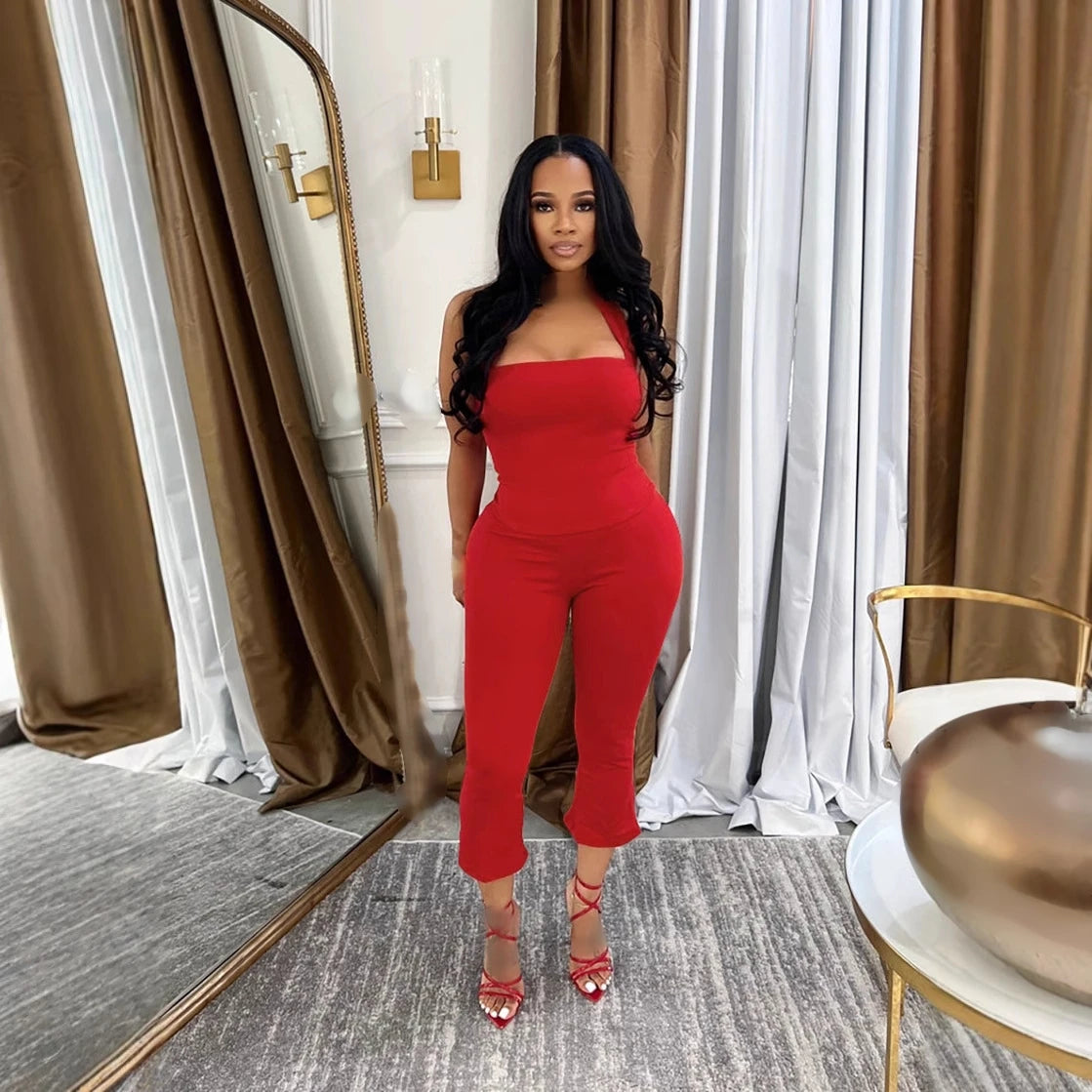 2 piece woman pants sets