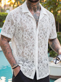 Men's Casual Beach Knit Shirt