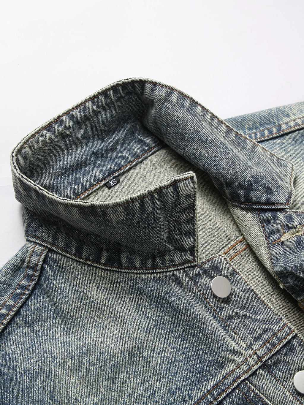 Men's Denim Sleeveless Vest