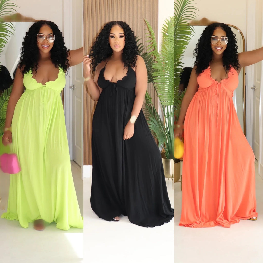 Women's long dresses