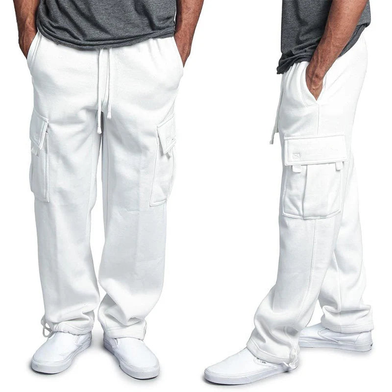 Drawstring Sweatpants with Pockets