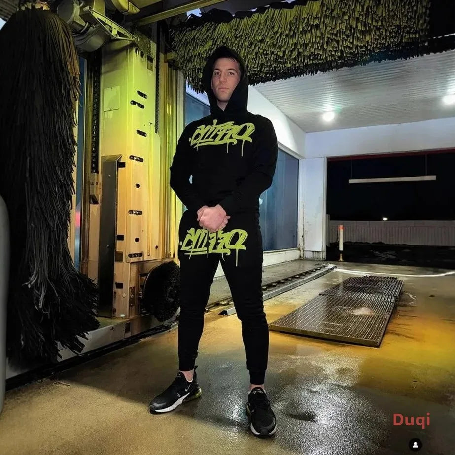 two-piece sweatsuit