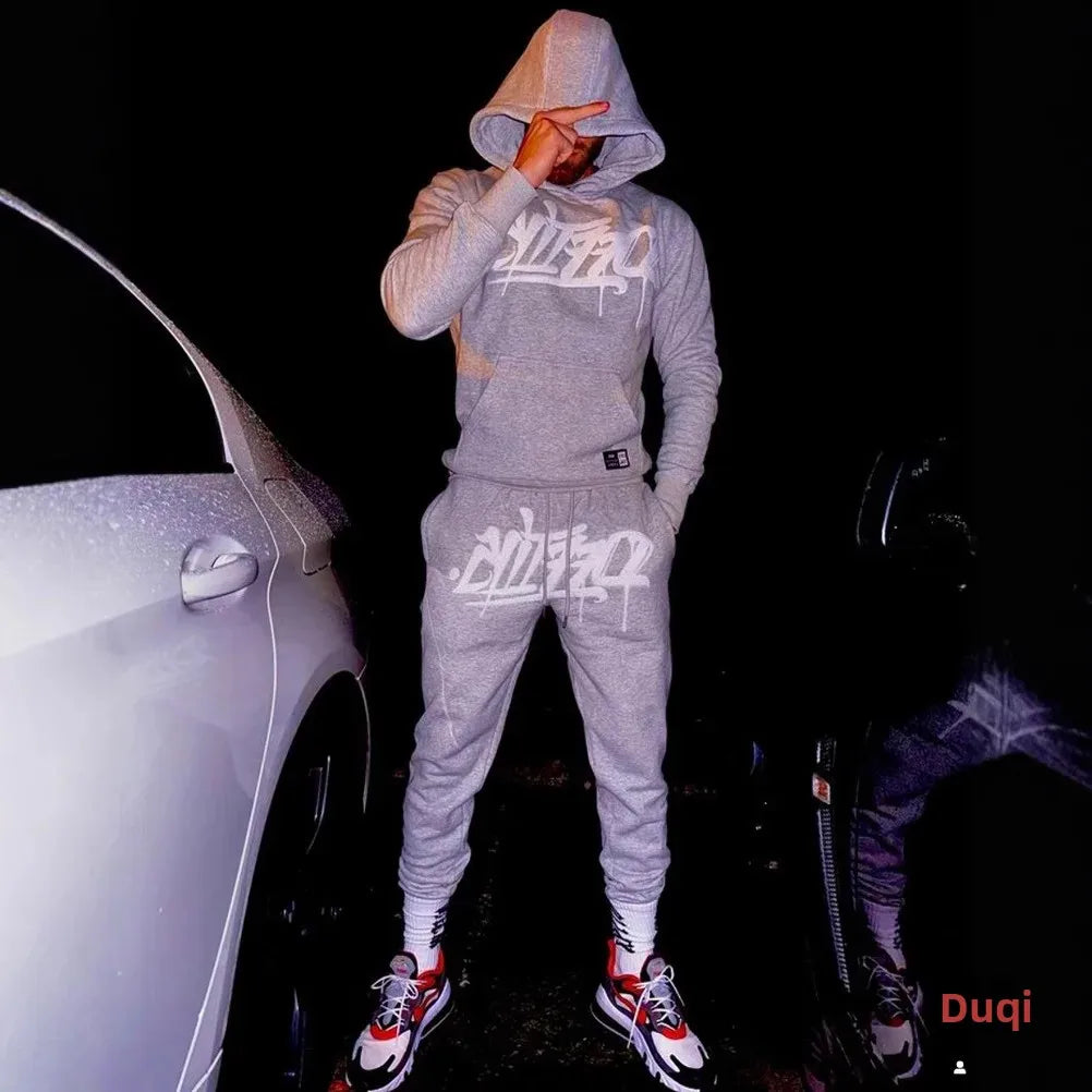two-piece sweatsuit