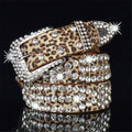 Leather Rhinestone Belts