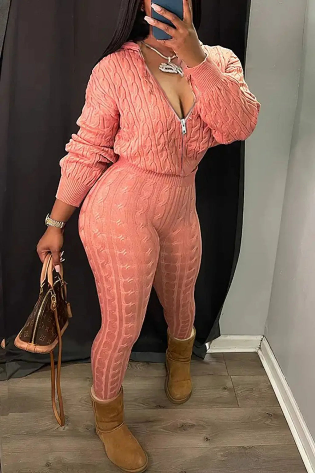 Leggings Casual Long Sleeve Outfit