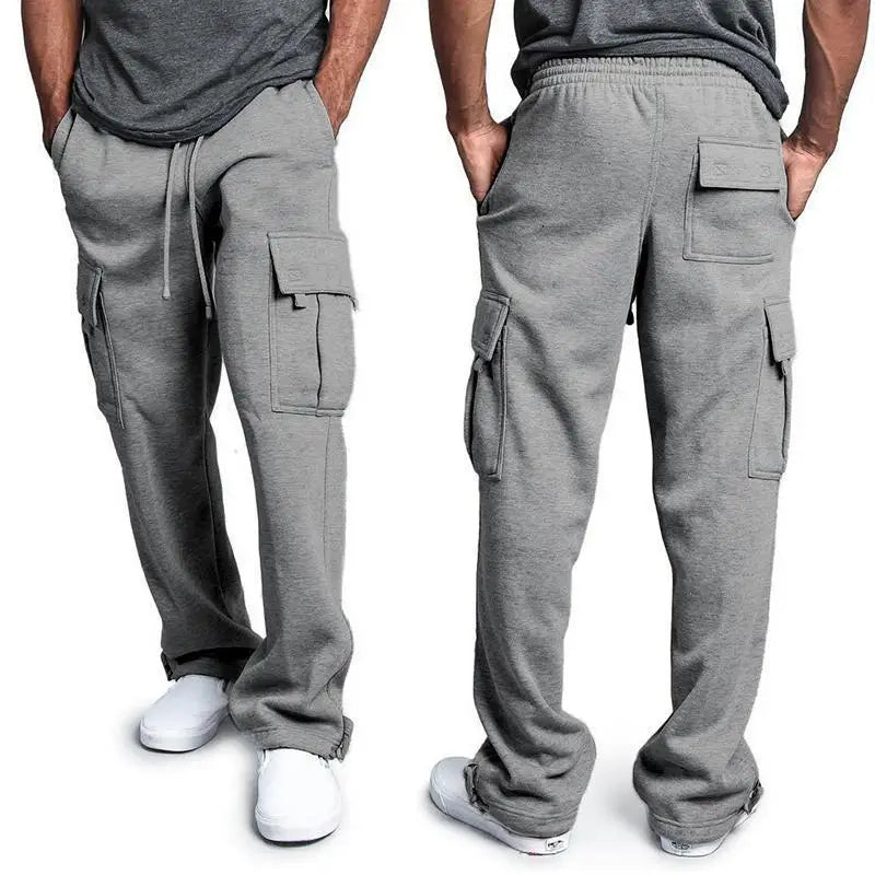 Drawstring Sweatpants with Pockets
