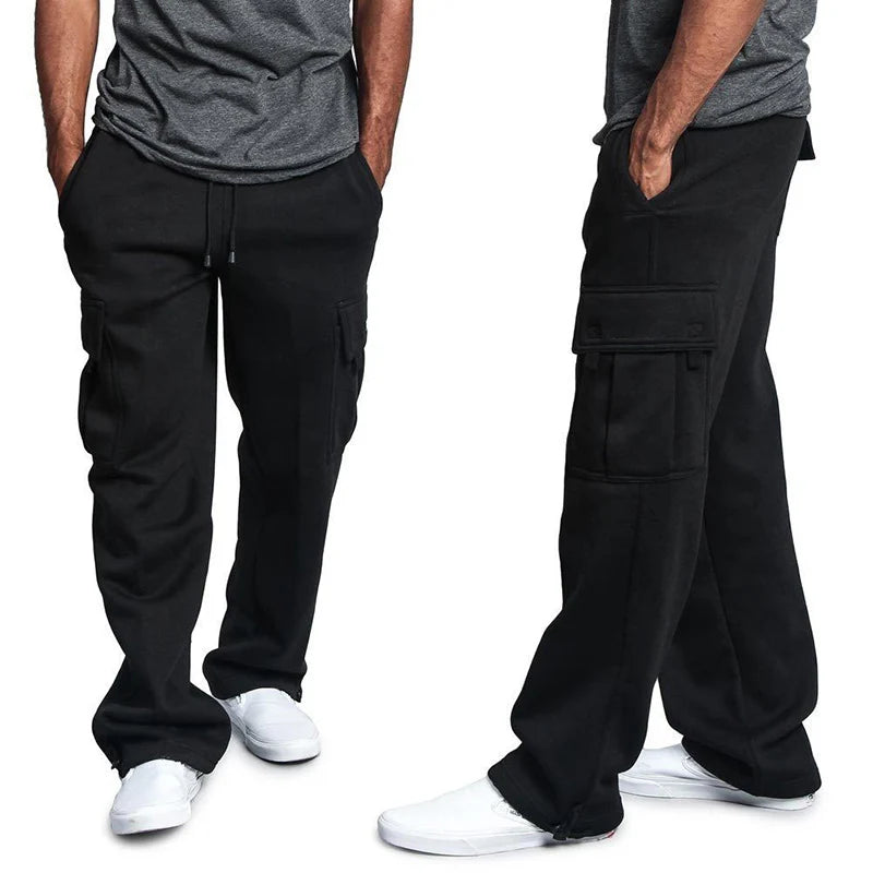Drawstring Sweatpants with Pockets