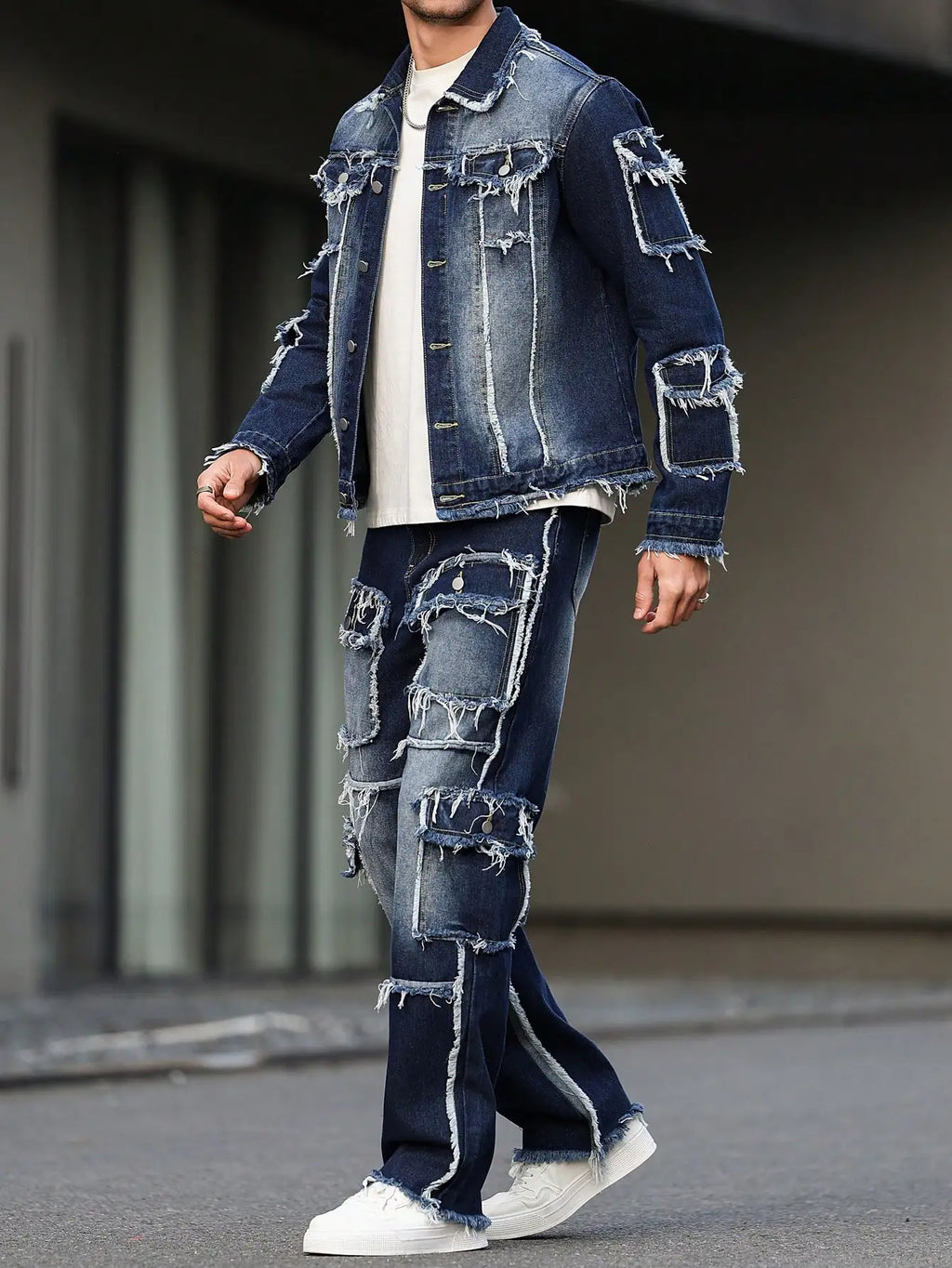 Men’s Denim Suit