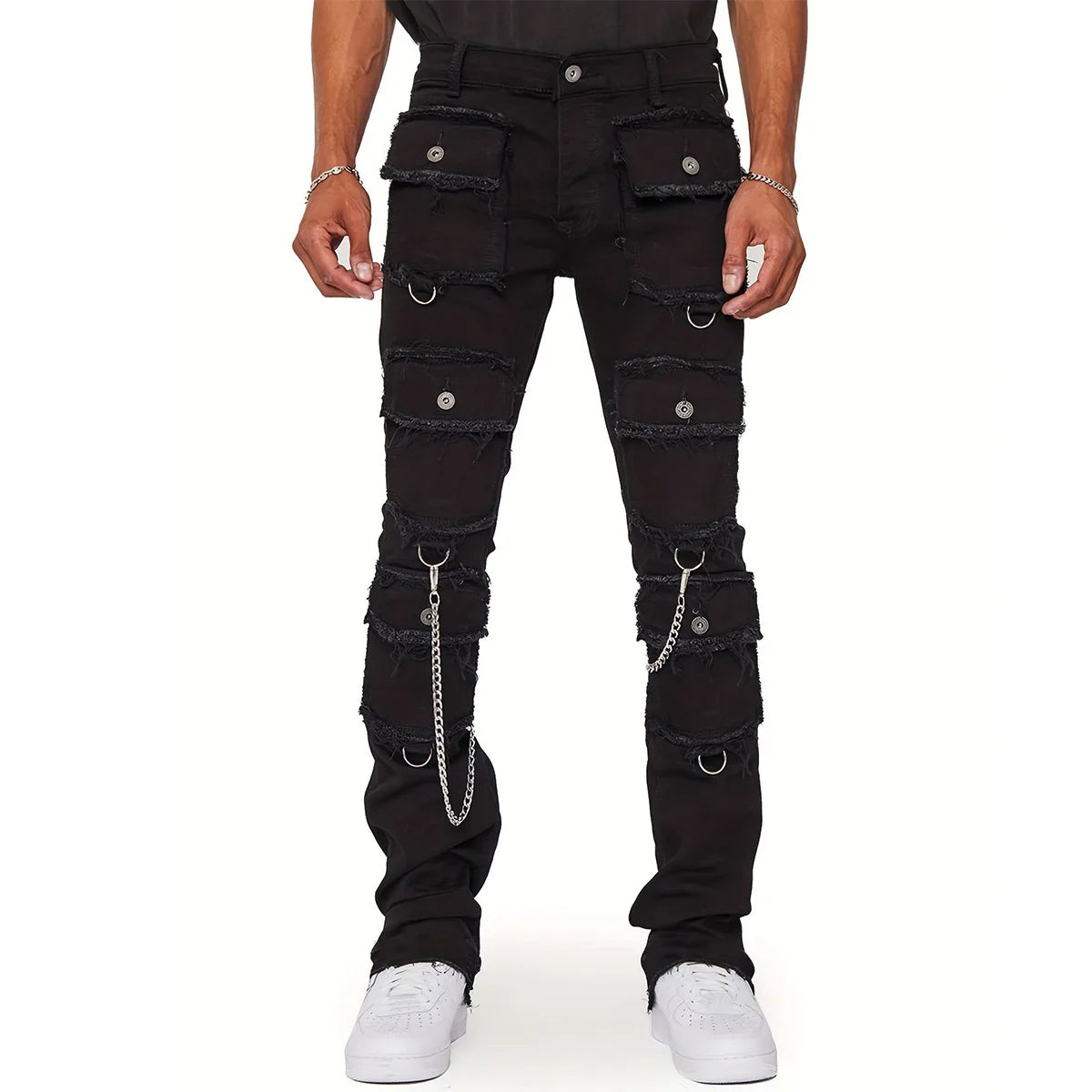 Men’s Stretch Straight-leg Jeans