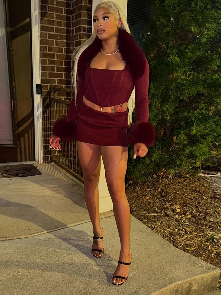 3-Piece skirt set