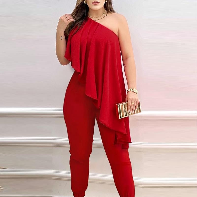 One Shoulder Dress - Littfashions