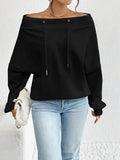 Loose Off-shoulder sweater