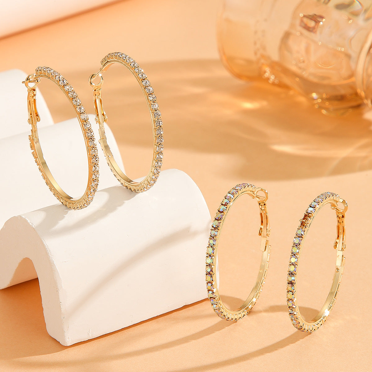 Princess Style Large Earrings